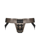 Труси для страпону Strap-On-Me Leatherette HARNESS CURIOUS (м'ята упаковка)