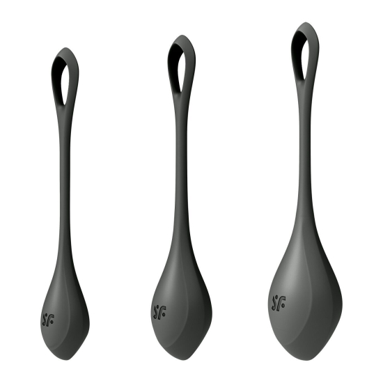 Набор йони бусин Satisfyer Yoni Power 2 Black (мятая упаковка)