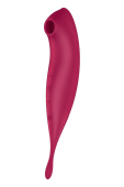 Смарт-вибратор с вакуумной стимуляцией Satisfyer Twirling Pro+ dark red (мятая упаковка!!!)