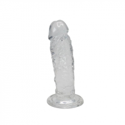 Прозрачный фаллоимитатор Alive Jelly Dildo Majestic (мятая упаковка!!!)