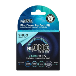 Презервативы MyONE Snug 3 Sampler шт, картонная коробка (мятая упаковка!!!)