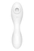 Вакуумный смарт-стимулятор с вибрацией Satisfyer Curvy Trinity 5 (White) (мятая упаковка!!!)