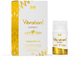Жидкий вибратор Intt Vibration Honey (15 мл) (мятая упаковка!!!)