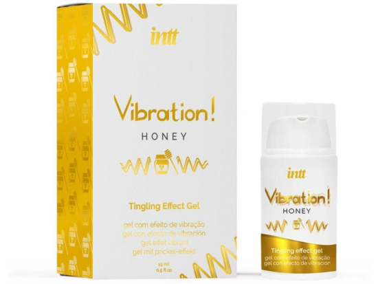 Жидкий вибратор Intt Vibration Honey (15 мл) (мятая упаковка!!!)