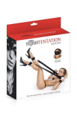 Фиксаторы для ног и рук Fetish Tentation Neck, Wrist and Ankle Strap (мятая упаковка!!!)