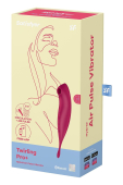 Смарт-вибратор с вакуумной стимуляцией Satisfyer Twirling Pro+ dark red (мятая упаковка!!!)