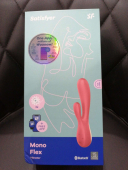 Смарт вибратор-кролик Satisfyer Mono Flex Red (мятая упаковка)