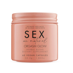 Натуральная пищевая добавка для повышения либидо Bijoux Indiscrets Sex au Naturel — Orgasm Glow (грязная упаковка!!!)
