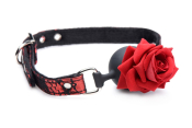 Кляп Master Series Eye-Catching Ball Gag With Rose (м'ята упаковка!!!)