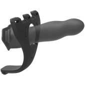 Набір для страпону з вібрацією Doc Johnson Body Extensions - BE Naughty - Black (м'ята упаковка)