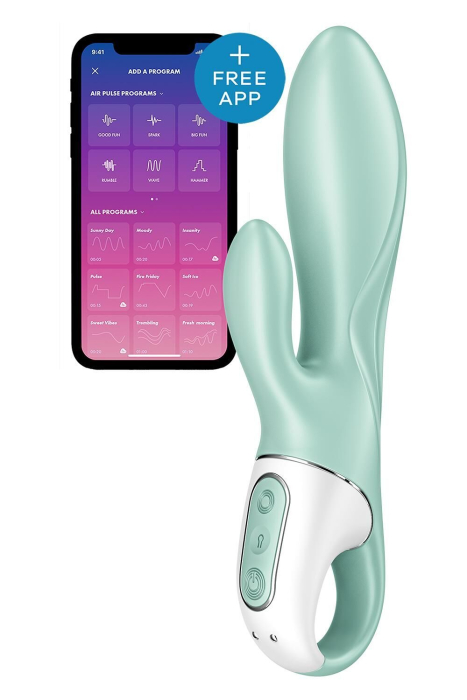 Смарт вибратор-кролик Satisfyer Air Pump Bunny 5+ (мятая упаковка)