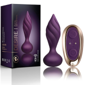 Анальная вибропробка Rocks Off Petite Sensations – Desire Purple (мятая упаковка)