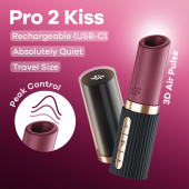 Вакуумный стимулятор Satisfyer Pro 2 Kiss (мятая упаковка!!!)