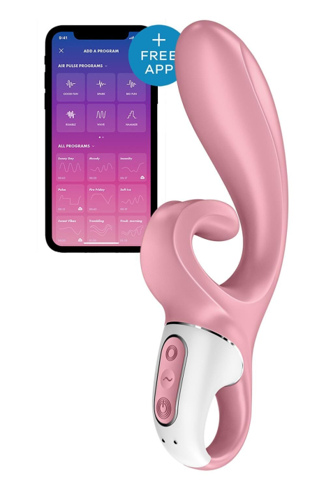 Смарт вибратор кролик Satisfyer Hug Me Pink (мятая упаковка!!!)