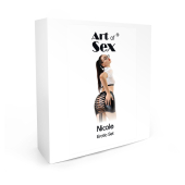 Эротический костюм секретарши Art of Sex - Nicole, размер L-2XL, юбка, топ, очки