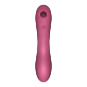 Вакуумный стимулятор с вибрацией Satisfyer Curvy Trinity 3 Red (мятая упаковка)