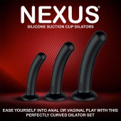 Набір дилдо Nexus Dilating Set  (17см, 15см, 12,5см) (м'ята упаковка!!!)