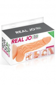 Фаллоимитатор с подвижной крайней плотью Real Body - Real JO (мятая упаковка!!!)