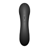 Вакуумный стимулятор с вибрацией Satisfyer Curvy Trinity 4 Black (мятая упаковка)
