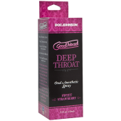 Спрей для минета Doc Johnson GoodHead Deep Throat Spray – Sweet Strawberry (59 мл) (мятая упаковка)