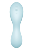 Вакуумний смарт-стимулятор із вібрацією Satisfyer Curvy Trinity 5 (Blue)  (порвана упаковка!!!)
