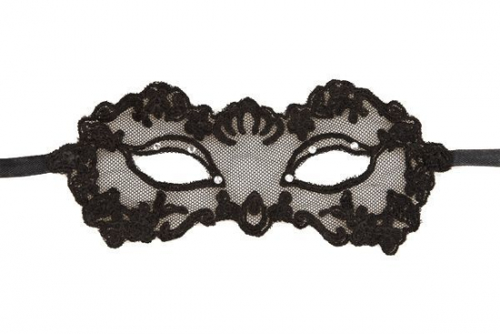 Маска в наявності Adrien Lastic Lingerie Mask, гіпюрова