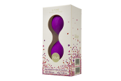 Вагінальні кульки Alive U-Tone Balls Purple, діаметр 3,5 см, вага 77 г