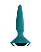 Анальна смарт-вібропробка Satisfyer Plug-ilicious 1 Petrol