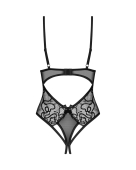 Боді Obsessive Blomentis crotchless teddy XS/S