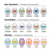 Набір мастурбаторів-яєць Tenga Egg Lovers Pack (6 яєць)