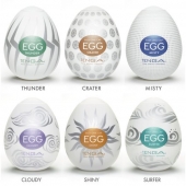 Набір мастурбаторів-яєць Tenga Egg Hard Boild Pack (6 яєць)