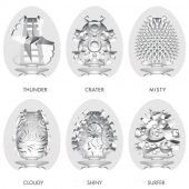 Набір мастурбаторів-яєць Tenga Egg Hard Boild Pack (6 яєць)