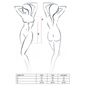 Костюм медсестри Passion AKKIE SET L/XL, white, сорочка, трусики, шапочка