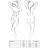 Костюм зайчика Passion MALLOY SET XXL/XXXL, трусики, топік і вушка
