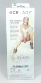 Мастурбатор-вагіна Fleshlight Ice Lady Crystal, напівпрозорий матеріал і корпус