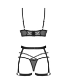 Комплект Obsessive Blomentis 3-pcs set M/L