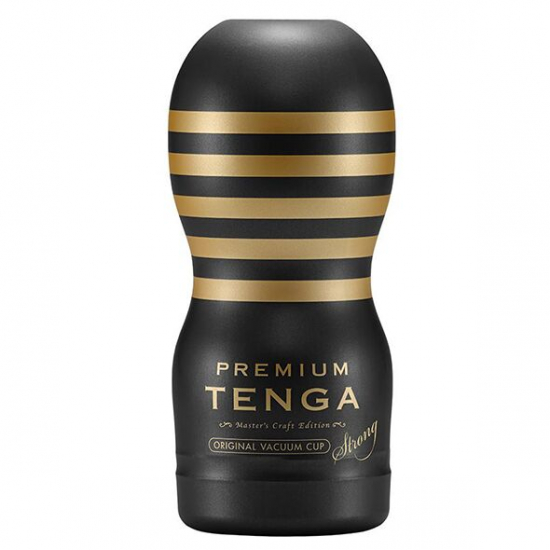 Мастурбатор Tenga Premium Original Vacuum Cup Strong (глибоке горло) з вакуумною стимуляцією