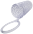 Насадка на член Dorcel Mr Reverse XL з кільцем для мошонки, стимулюючий рельєф
