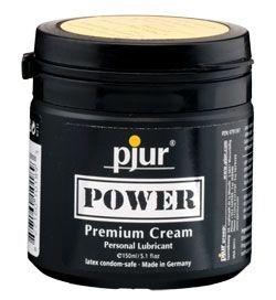Густа змазка для фістингу та анального сексу pjur POWER Premium Cream 150 мл на гібридній основі