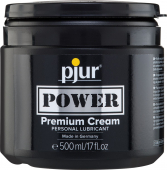 Густа змазка для фістингу та анального сексу pjur POWER Premium Cream 500 мл на гібридній основі