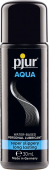 Лубрикант на водній основі pjur Aqua 30 мл, ефект оксамитової шкіри без прилипання