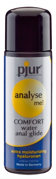 Анальна змазка pjur analyse me! Comfort water glide 30 мл на водній основі з гіалуроном