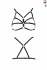 Бюстгальтер-стрепи Passion Exclusive ARMANDA BRA S/M, black