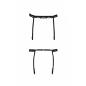 Пояс-стрепи для панчох Passion Exclusive SHELLY GARTER BELT L/XL, black