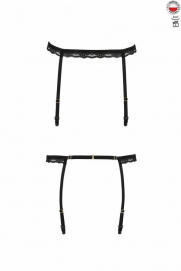 Пояс-стрепи для панчох Passion Exclusive SHELLY GARTER BELT S/M, black