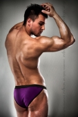 Розпродаж!!! Чоловічі трусики сліпи Passion 006 SLIP violet XXL/XXXL