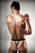 Чоловічі стрінги з леопардовим принтом Passion 013 THONG XXL/XXXL