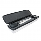 Вібромасажер DOXY Die Cast Polished (Silver), дуже потужний, живлення 220В, металевий корпус