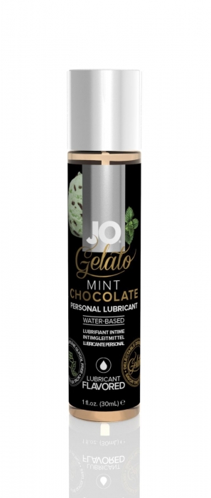 Змазка на водній основі JO GELATO Mint Chocolate (30 мл) без цукру, парабенів та пропіленгліколю