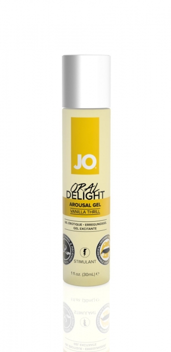 Гель для оральних пестощів JO Oral Delight Vanilla Thrill (30 мл), ефект холод-тепло